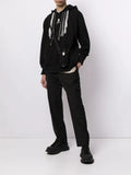 Mastermind World logo-print tassel-detail hoodie