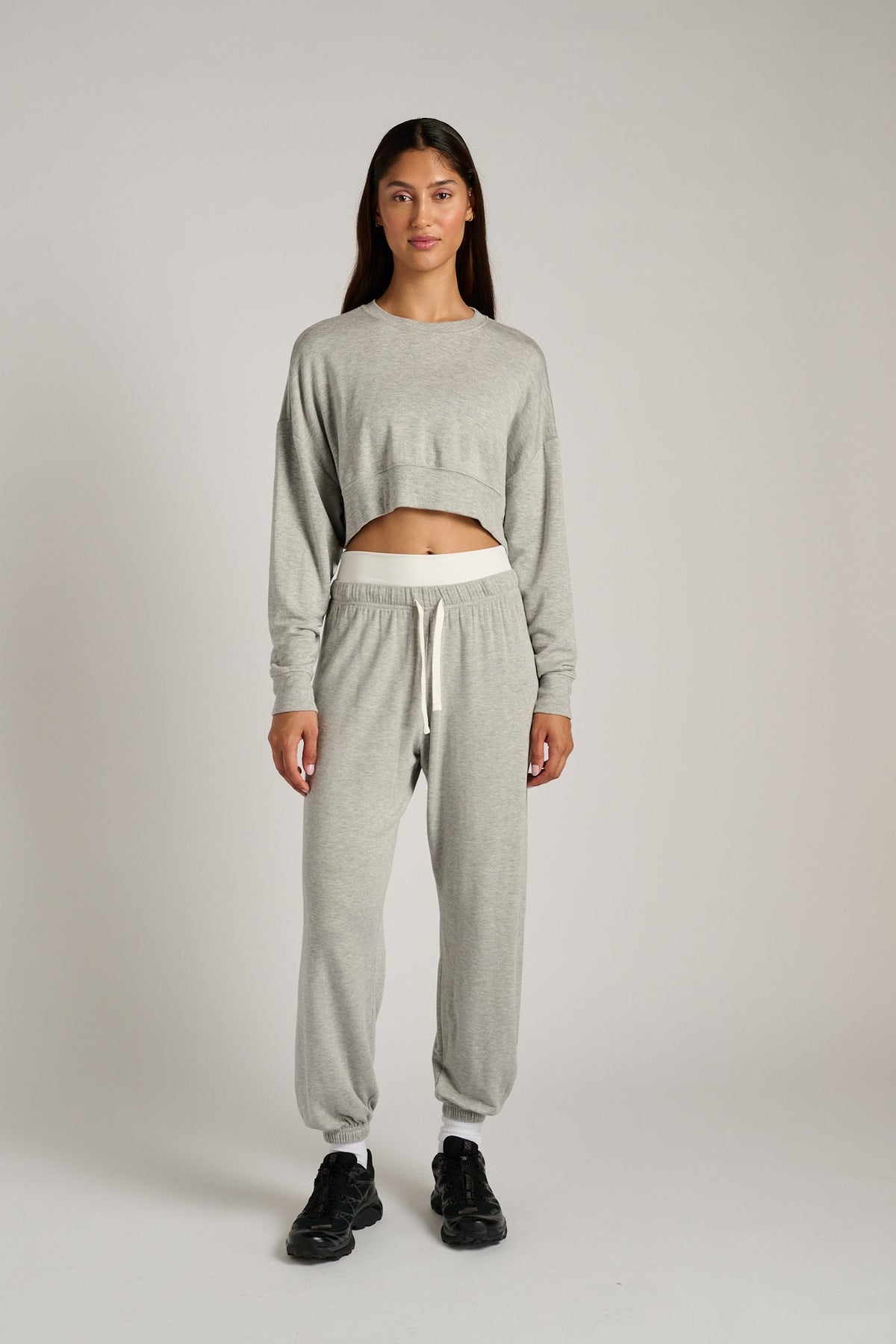 Noah Fleece Crop Sweatshirt