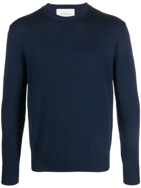 Ballantyne round-neck wool jumper