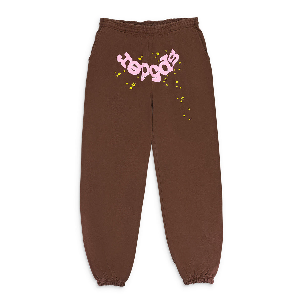 WEB BROWN JOGGER & SWEATPANTS