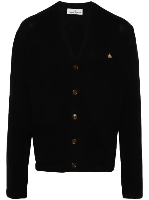 Vivienne Westwood V-neck fine-knit cardigan