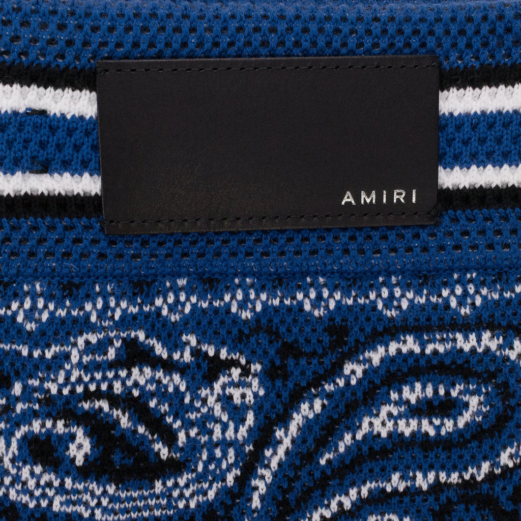 BLUE/BLACK BANDANA B-BALL SWEATPANTS