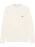 Lacoste cable-knit sweater