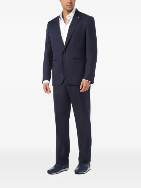 Billionaire Gessato pinstripe single-breasted blazer