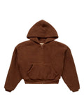 ERL fleece jacket with zip fastening