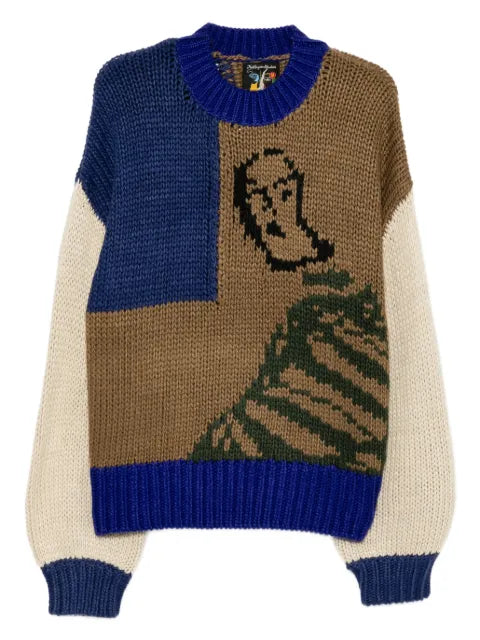 KidSuper Girl In Stripes jumper
