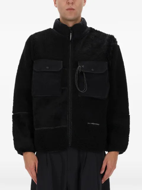 and Wander Boa zip-up jacket