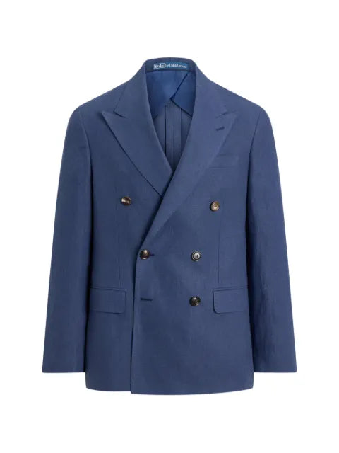 Polo Ralph Lauren double-breasted linen jacket
