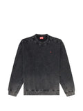 Diesel cotton sweatshirt with faded effect
