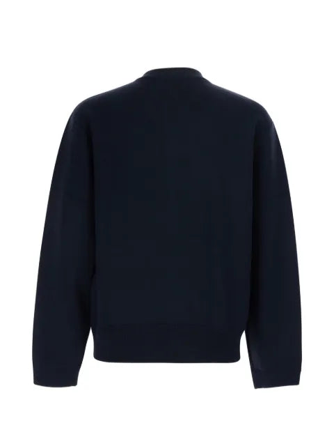 Emporio Armani zip-up long-sleeve cardigan