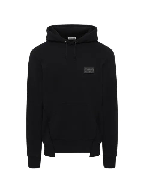 Undercover Undercoverism logo-patch hoodie