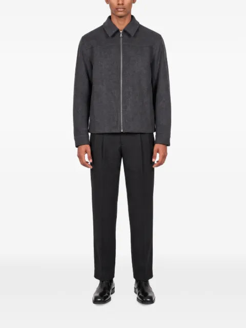 SIMKHAI  Jasper western-yoke zip-up jacket