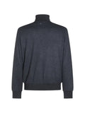 Montecore ribbed-trim zip-up cardigan