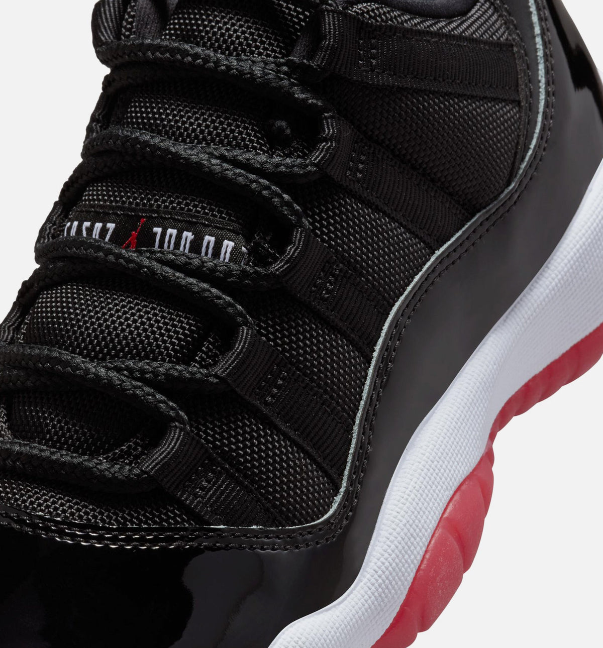 Air Jordan 11 Retro "Bred" Big Kids' Shoe – Black/Varsity Red/White