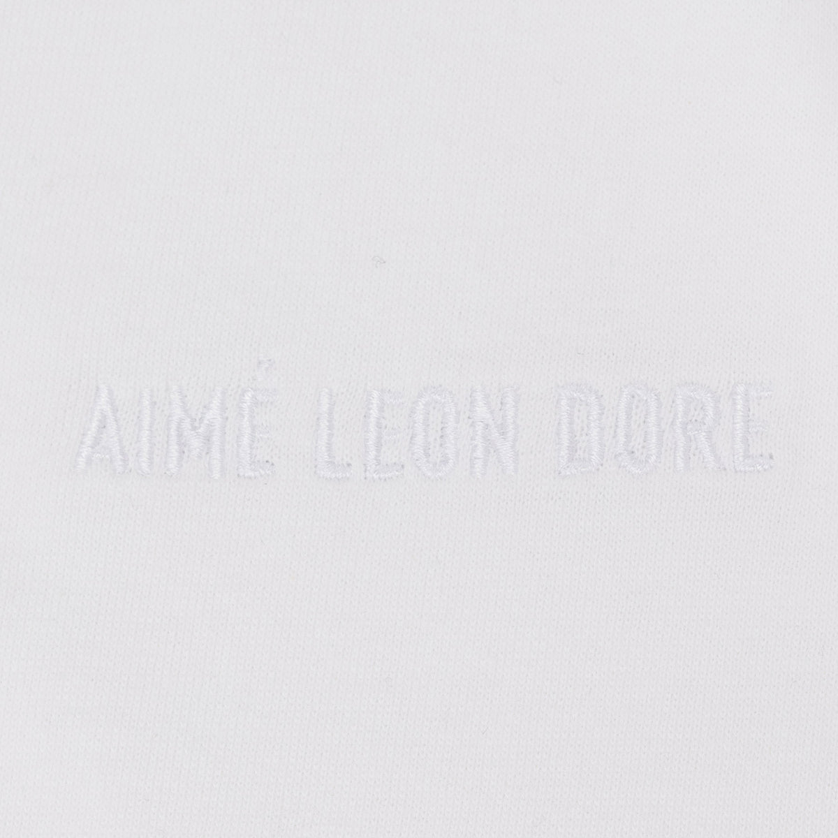 White Longsleeve Tonal Logo T-Shirt