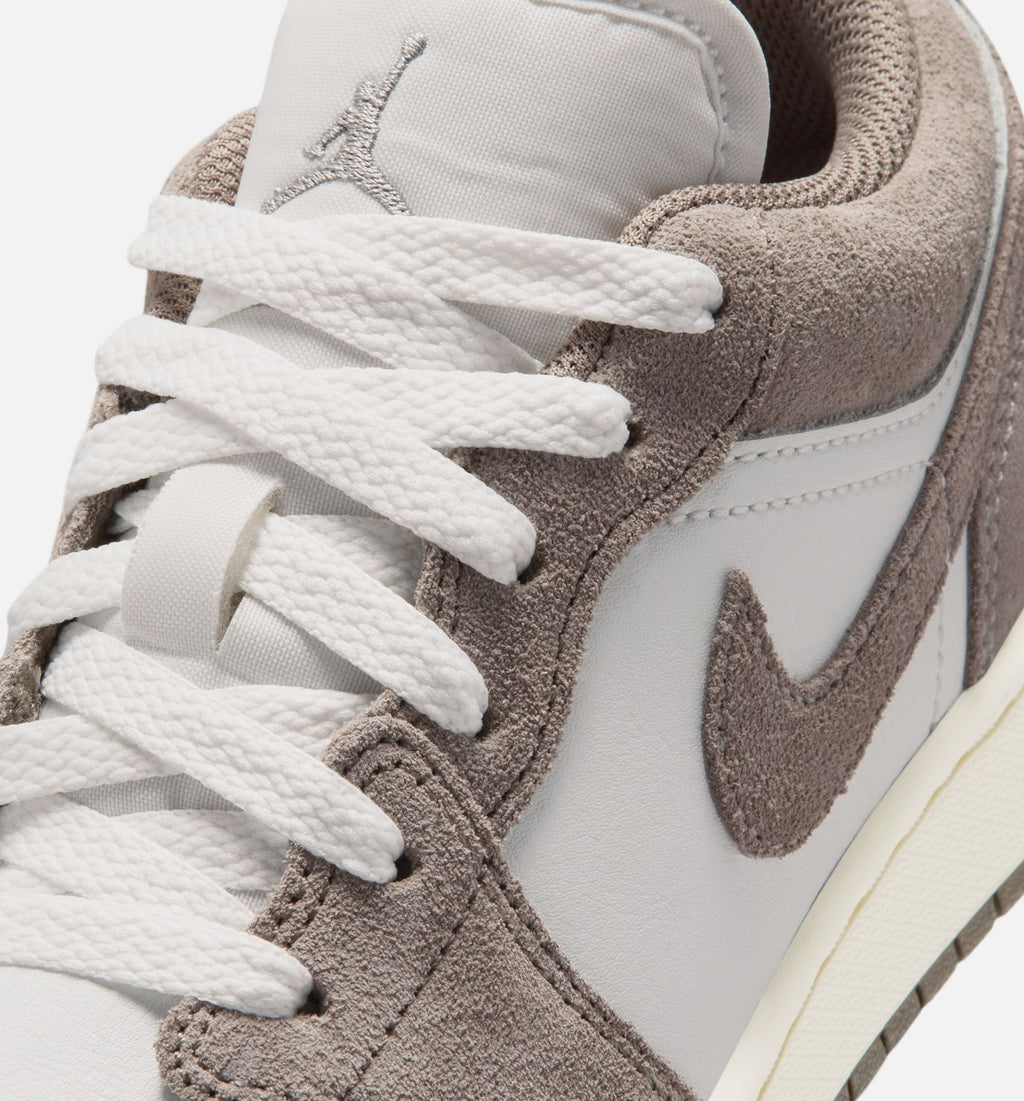 Air Jordan 1 Low Grade School – Olive Grey/Enigma Stone/Summit White