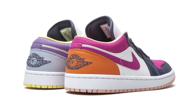 Nike Air Jordan 1 Low SE WMNS 'Mismatched - Purple/Magenta'