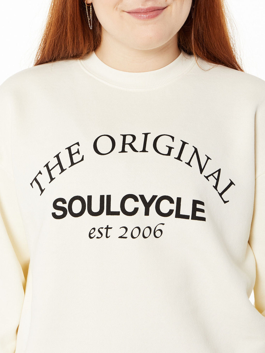 SAM CREW SWEATSHIRT WHITE