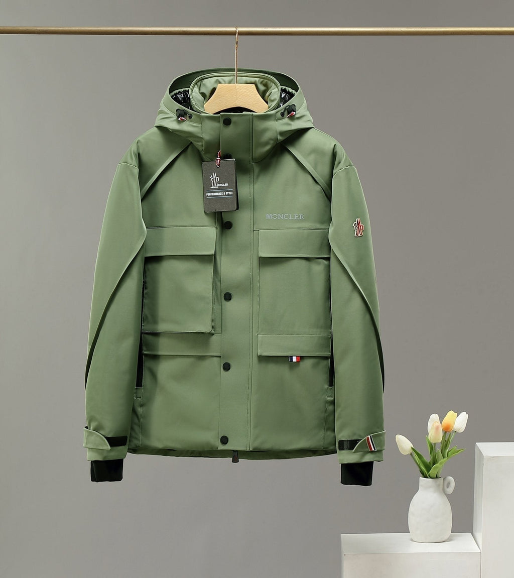 Moncler Hooded Puffer Coat