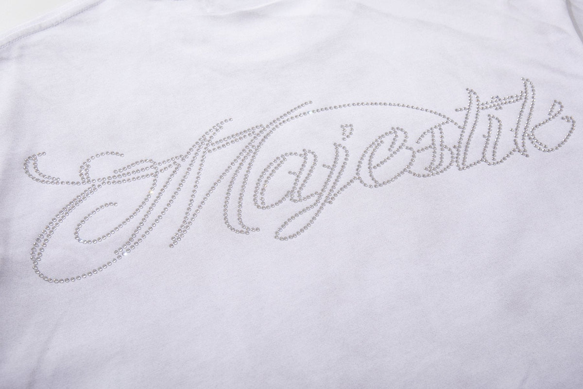 MAJESTIK Eagle Football Graphic Short-Sleeve T-Shirt - White