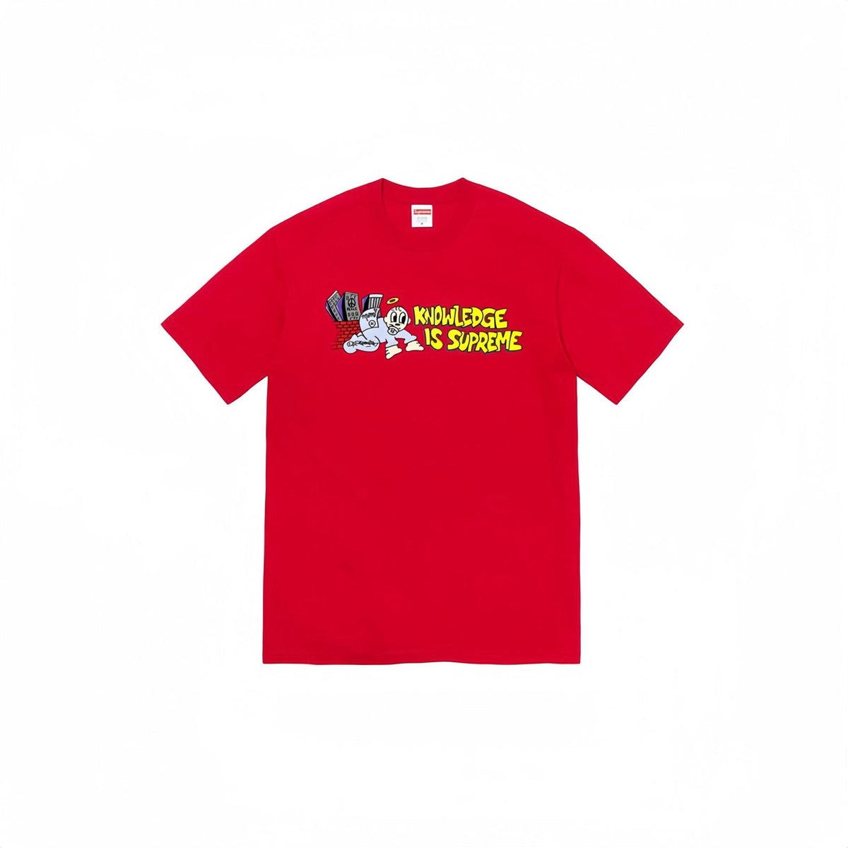 Supreme Knowledge Cartoon Graphic T-Shirt