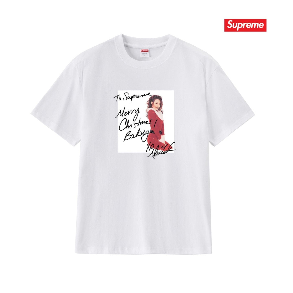 Supreme Christmas Woman Graphic T-Shirt