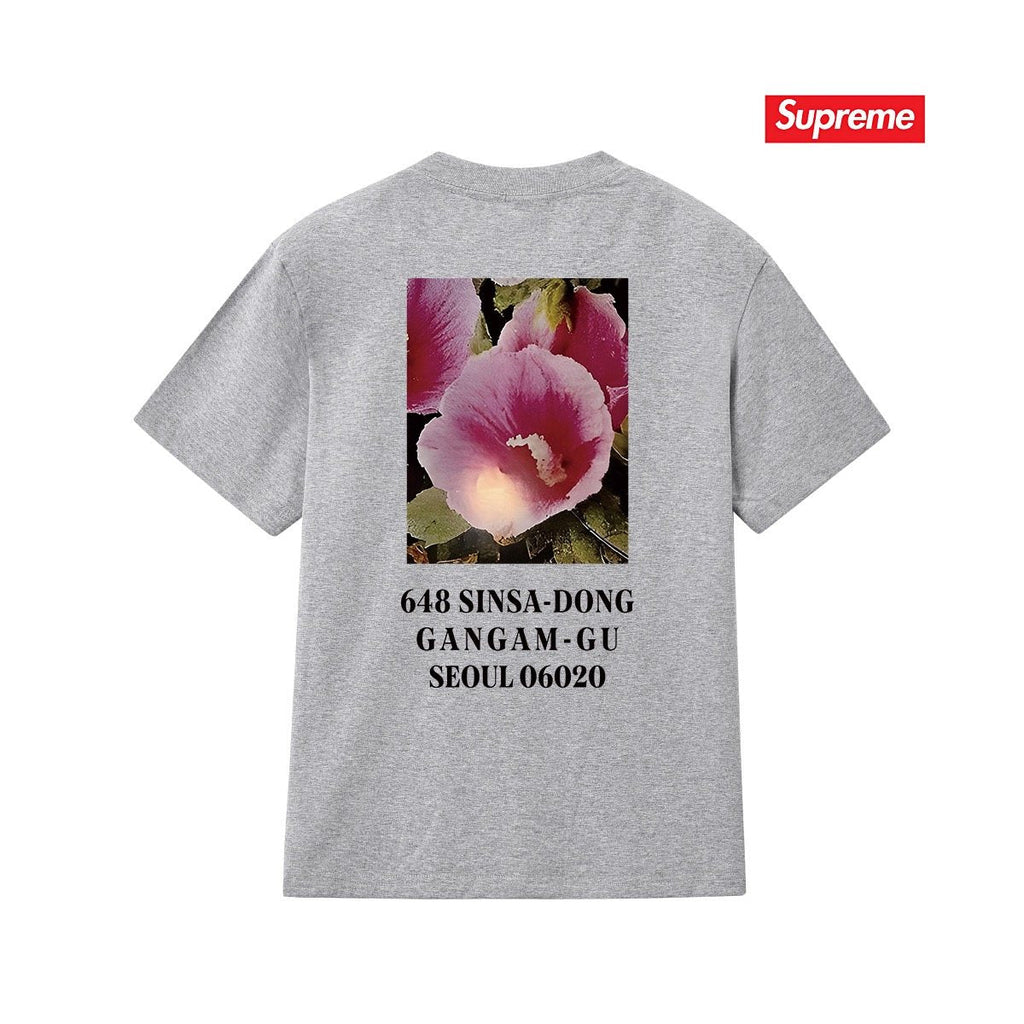 Supreme Flower Address Graphic T-Shirt