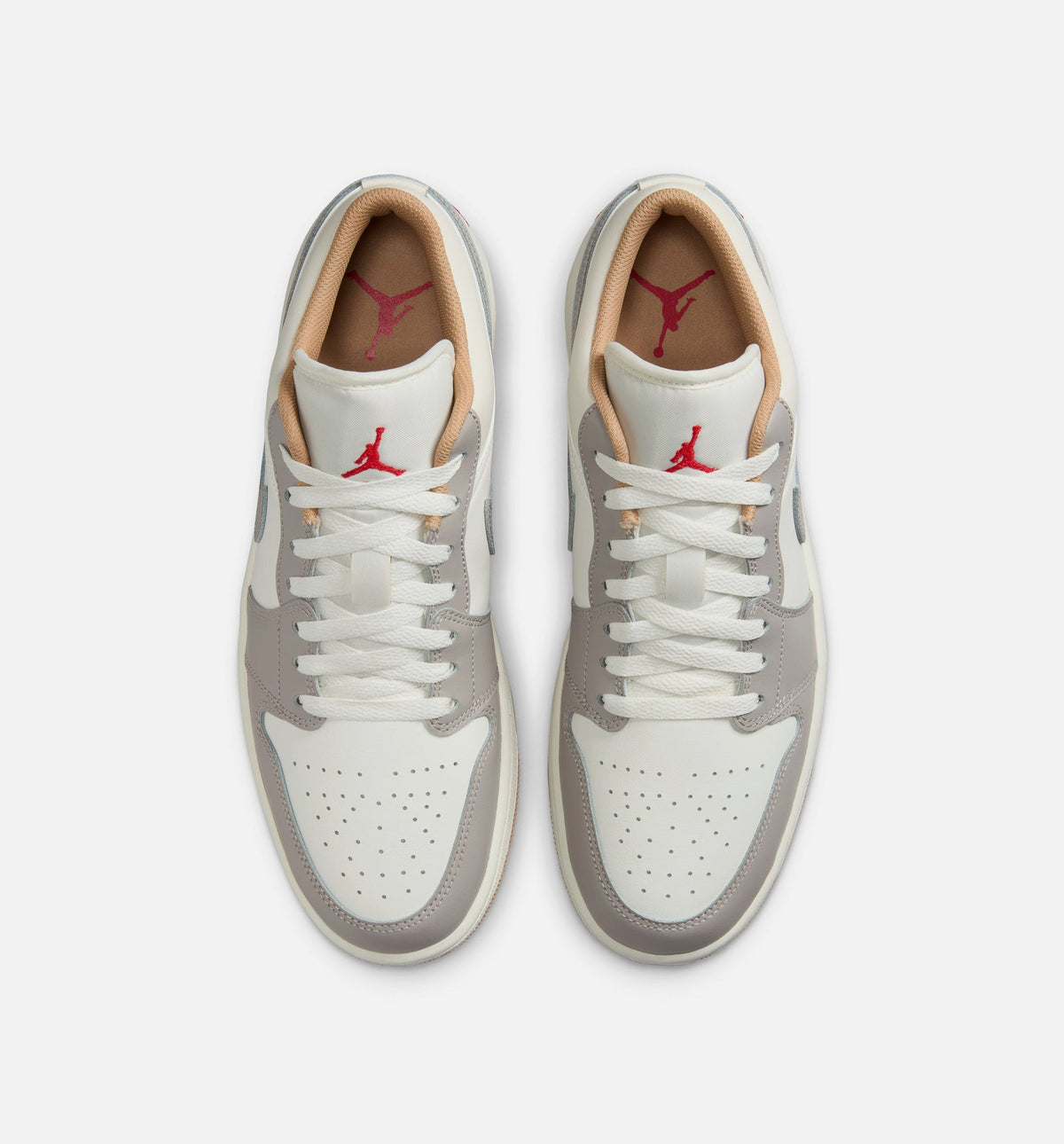 Air Jordan 1 Low Fire Red Men's Shoes