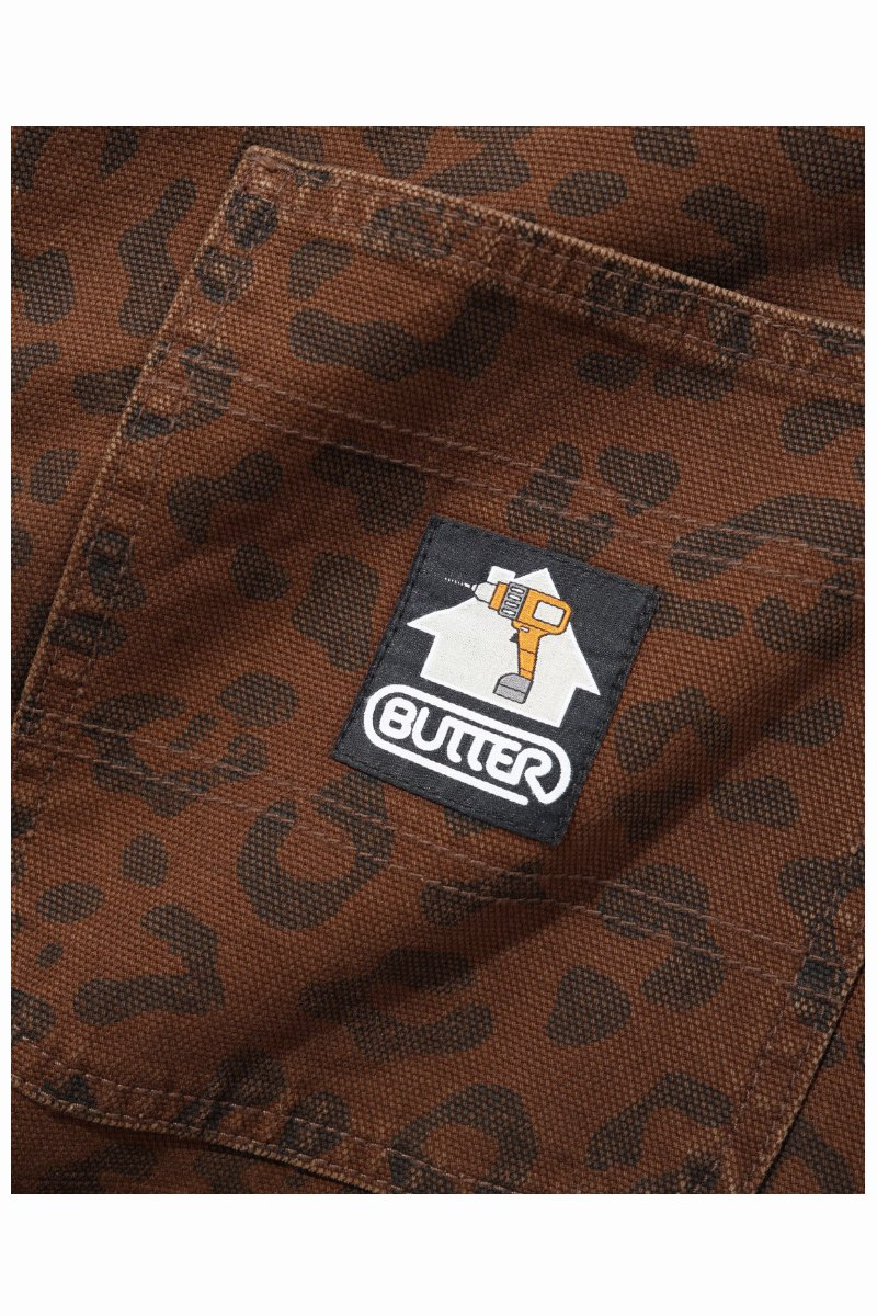 BUTTER WORK PANT Leopard