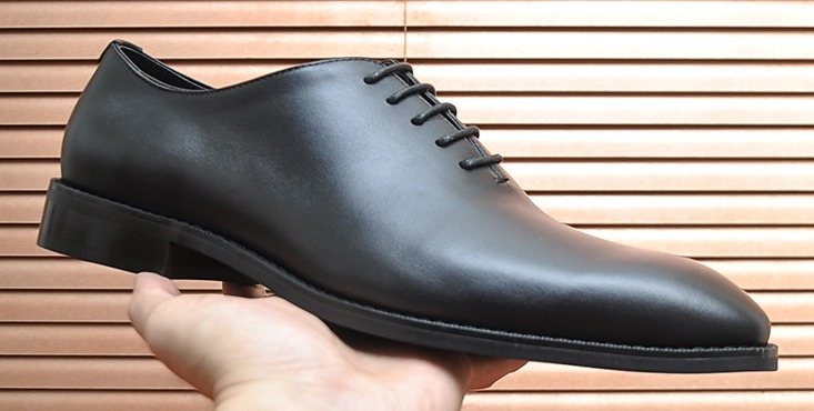 Salvatore Ferragamo Black Lace-Up Dress Shoes