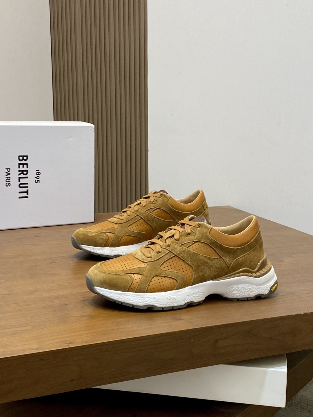 Berluti Sport Track Low-Top Sneakers